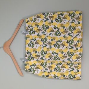 Boden Lemon Mini Skirt, US 12P